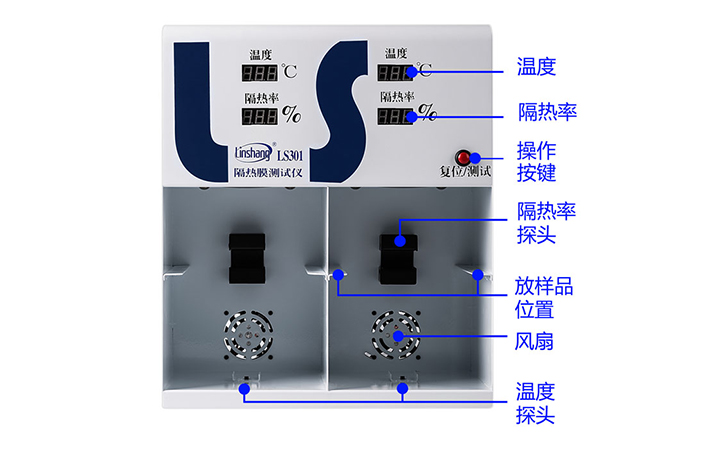 隔热膜温度测试灯箱