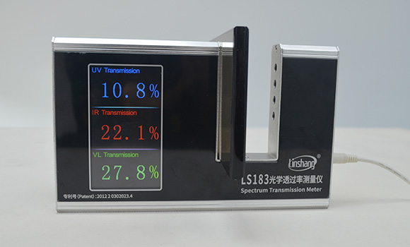透光率测试仪LS183测量贴膜玻璃