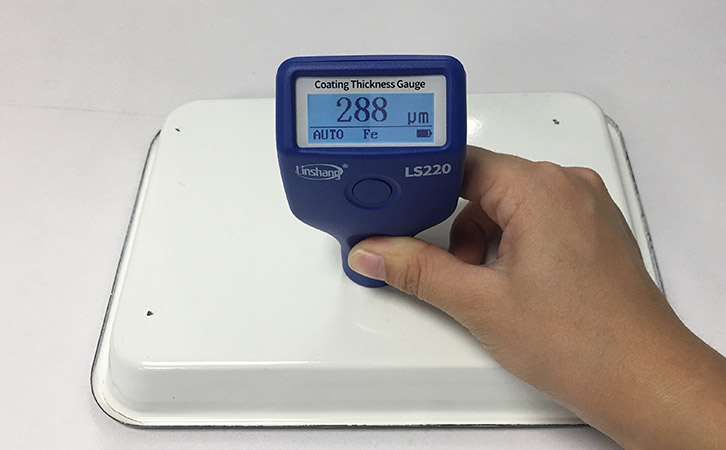 磁性测厚仪LS220H测量搪瓷