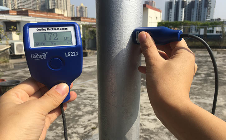 LS221漆膜厚度检测仪测量防腐涂层