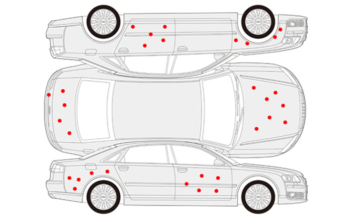 汽车漆膜检测方法