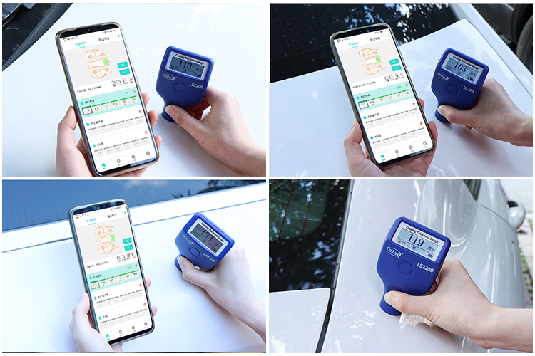 二手车漆膜仪实测