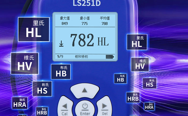 LS251D的硬度制式